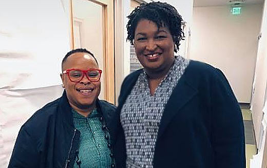 Cazembe Jackson, Stacey Abrams