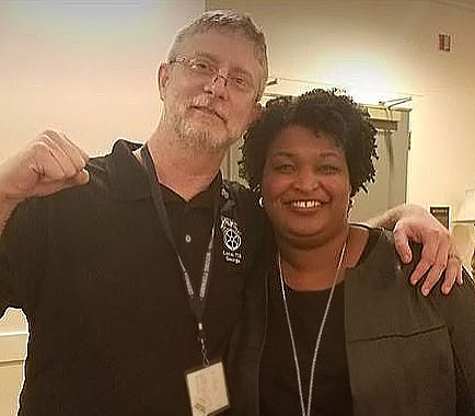 Eric Robertson, Stacey Abrams